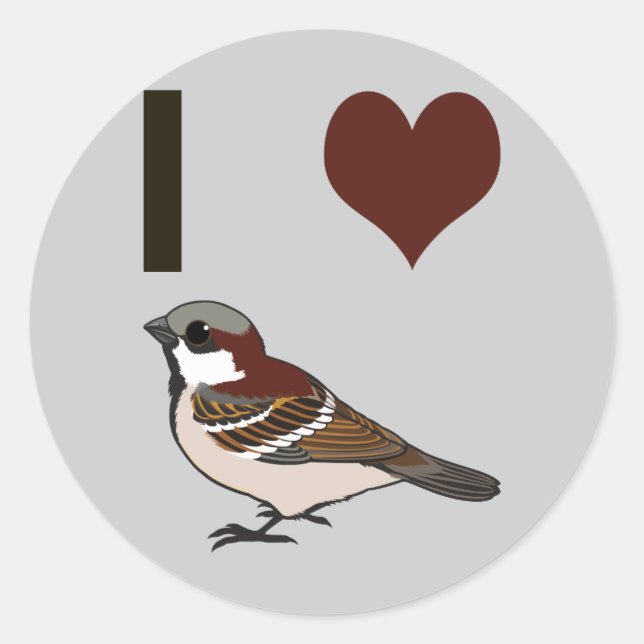 Pegatina Redonda El corazón resplandece (Anverso)