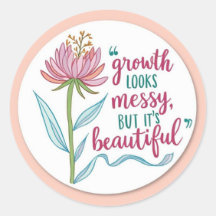 El crecimiento parece Pegatinas complicados