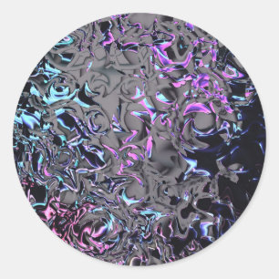 Pegatina Redonda El desastre de los años 80