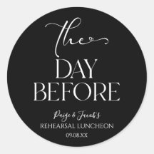 El día antes del ensayo mínimo del Boda