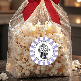 Pegatina Redonda El día de San Valentín de Poppin Moderno
