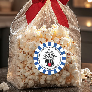 Pegatina Redonda El día de San Valentín de Poppin Moderno