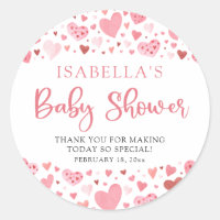 El día de San Valentín Rosa Pequeño Querido Baby S