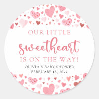 El día de San Valentín Rosa Pequeño Querido Baby S
