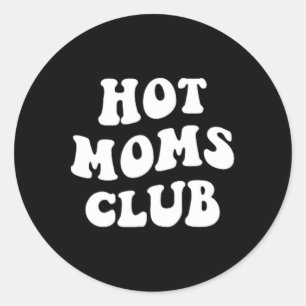 Pegatina Redonda El Día X de la Madre en el Club de las Madres Cali