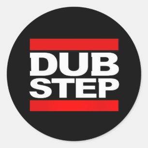 Pegatina Redonda el dubstep remezcla-dubstep dubstep-kode9
