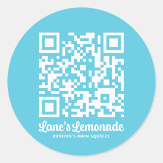 Pegatina Redonda El Ducky QR de Lane