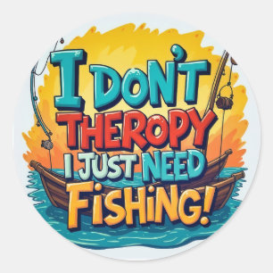 Pegatina Redonda El escape definitivo