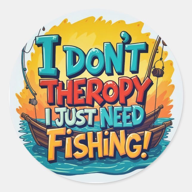 Pegatina Redonda El escape definitivo (Anverso)