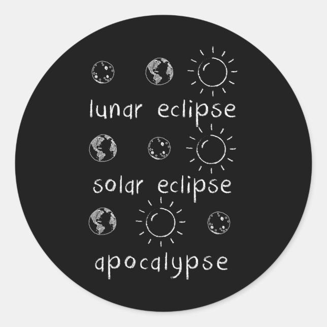 Pegatina Redonda El espacio docente obsequia a los niños a las muje (Anverso)