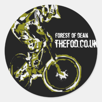 Pegatina Redonda El FoD - Pegatinas