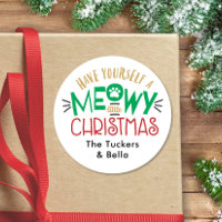 El gato de Meowy Little Navidades Lover