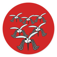 El gracioso Personalizado Mosquitos volando a tu m