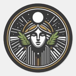 Pegatina Redonda El Gran Romano,