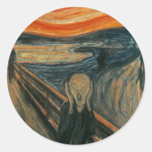 El Grito - Edvard Munch. Pintura de arte.