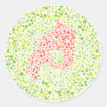 El juego circular Ishihara Test
