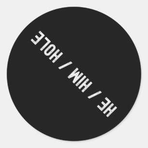 Pegatina Redonda Él Le Otorgó A Guay Por El Día Del Padres Y El Cum