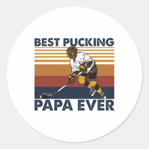 Pegatina Redonda El mejor papá burlón de todos los tiempos, diverti