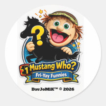 ¿El Mustang de Mikey? – Insignia Fri‑Yay Funnies #