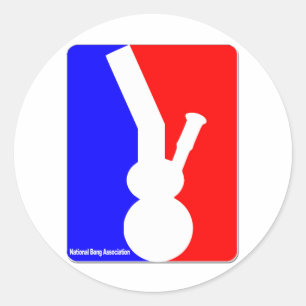 Pegatina Redonda El nacional Bong la asociación