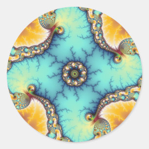 Pegatina Redonda El observador