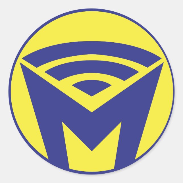 Pegatina Redonda ¡El Pegatina! (Anverso)