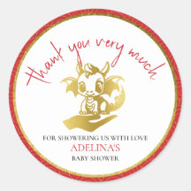 El Pequeño Dragón De Cute Está En Camino Del Baby 