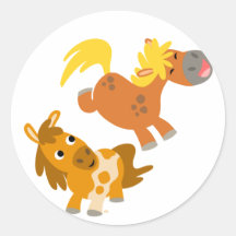 El Personalizado Ponies Stcker