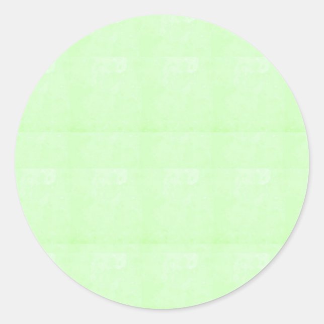 Pegatina Redonda El PERSONALIZAR fácil de la plantilla en blanco (Anverso)