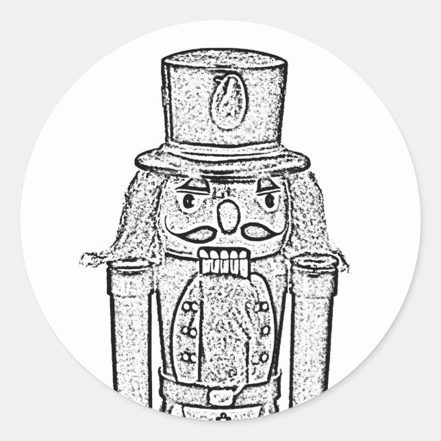 Pegatina Redonda El petardo (Anverso)