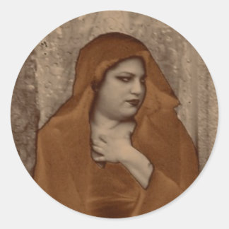 Pegatina Redonda El secreto de Calyspo