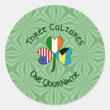 El Shamrock americano bahameño personalizado