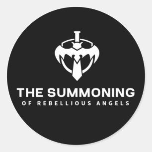 PEGATINA REDONDA EL SUMAMIENTO DE ÁNGELES REBELDES