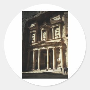 Pegatina Redonda El Tesoro, Petra