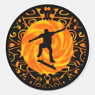 PEGATINA REDONDA EL TIRÓN DE TRE