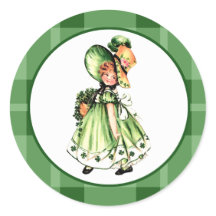 El Viejo Pequeño Chica Irlandés del Día de San Pat