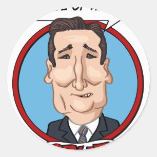 Pegatina Redonda Elecciones presidenciales de 2016