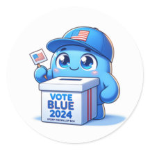 Elecciones presidenciales de 2024 en azul