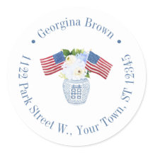 Elegancia sin tiempo Banderas de Estados Unidos Di