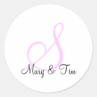 Pegatina Redonda Elegancia sutil