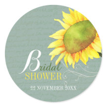 Elegante acuarela Floral Bridal Shower