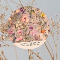 Elegante acuarela Floral Feminine Small Business