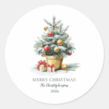 Elegante árbol de Navidad