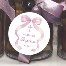 Elegante bautismo de vacas rosadas