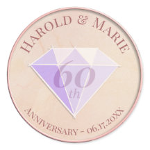 Elegante Boda de Diamante Gemstone