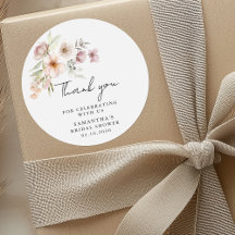 Elegante Bridal Shower Floral Rosa 