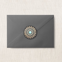 Elegante Lotus Flower Mandala