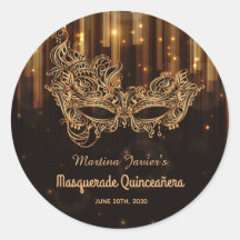 Elegante Masquerade Quinceañera 15 cumpleaños