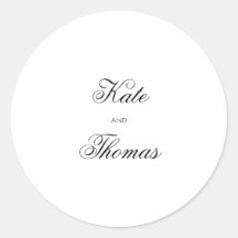 Elegante Minimalista Chic Simple Clásico