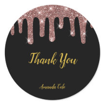 Elegante Moderno Rosa Dorado Personalizado